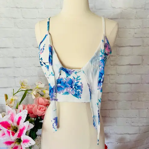 Boutique Knot Front Cropped Cami