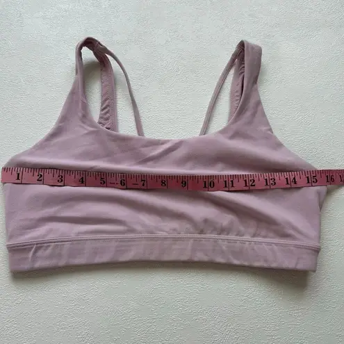 Athleta  Light Mauve Pink Sports Bra Size M | Yoga Lounge Activewear