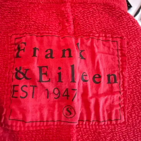 Frank & Eileen Catherine Favorite Red Sweatpants Cropped Classic Size S NWOT