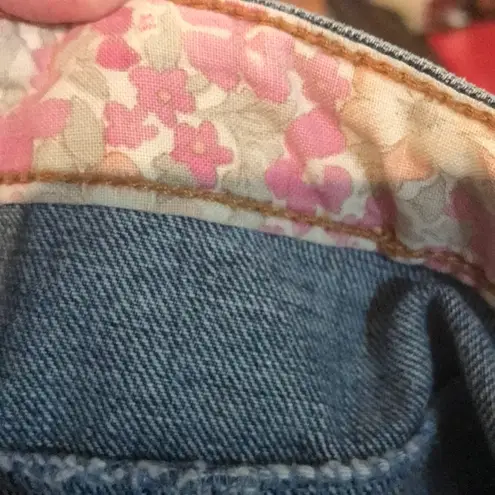 North Crest - cuffed blue jean shorts s10