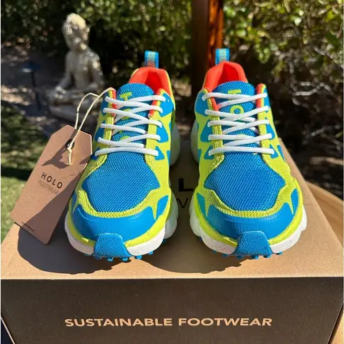HOLO FOOTWEAR Nephelae Sustainable Trail Running Shoes Sneakers Women’s Size 6 Yellow