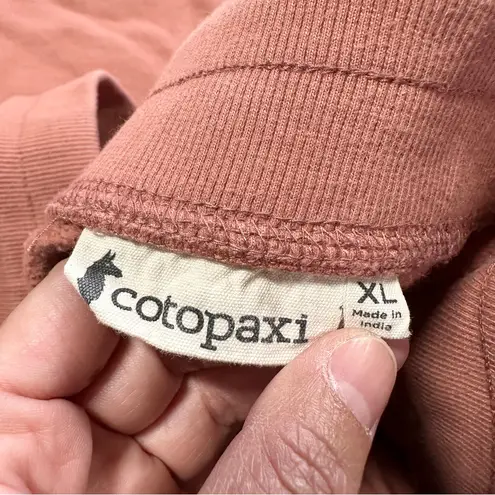 Cotopaxi Women’s Organic Cotton Jogger Sweatpants Pull On Lounge in Earthen XL