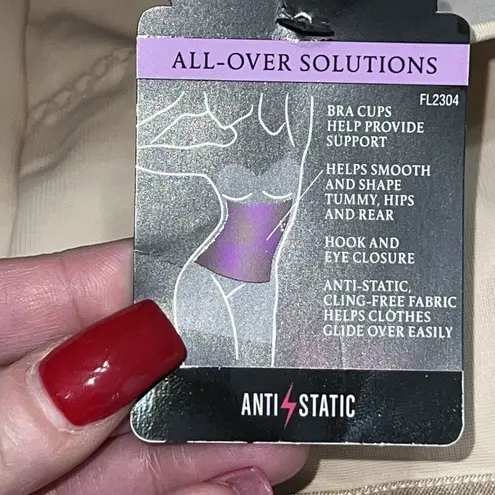 Maidenform Firm Control Secretly Shaping Convertible Full Slip 2304 34B Nude New