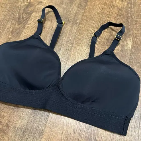 Lively Spacer Bra Sz 38B Black Wireless Tshirt Bra Everyday Comfort