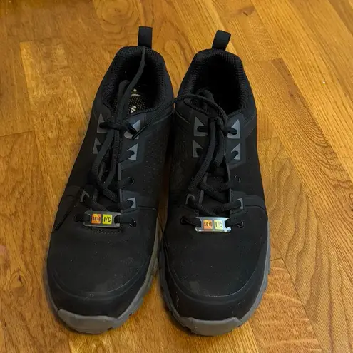 Nautilus Zephyr Leather Womens 11 Medium Black Safety Shoes Work Slip Resistant