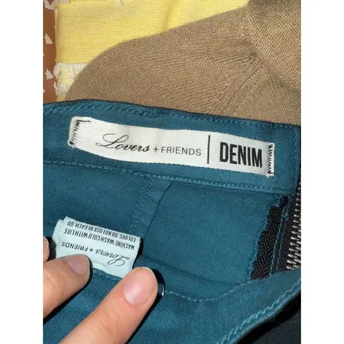 Lovers + Friends Revolve  Jesse Skinny Legging Coated Black