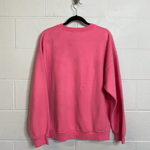 Gildan Neon Pink I Speak Fluent Sarcasm Graphic Pullover Size XL