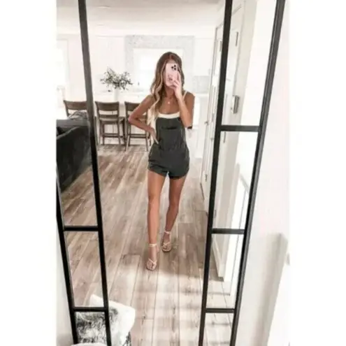 Billabong  Wild Pursuit Overalls in Off Black Size X-Large - Image 3