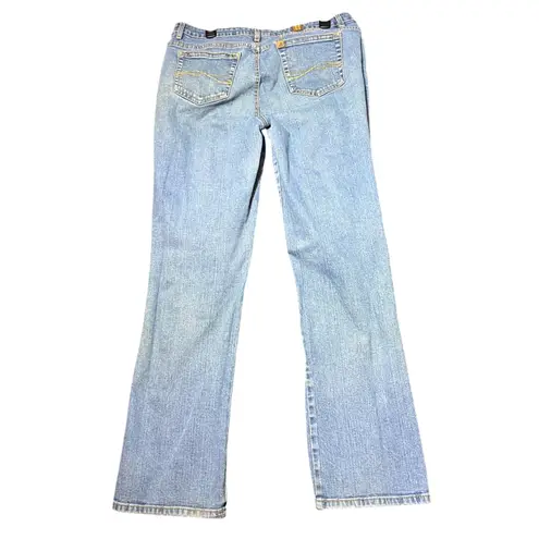 Aura Wrangler Blue Jeans Womens 16R Bootcut Denim Classic Casual Everyday