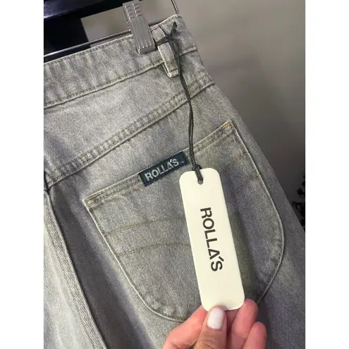 Rolla’s Studio Flare High Waist Jeans Stone Grey LIGHT GREY Womens Size 26 Gray