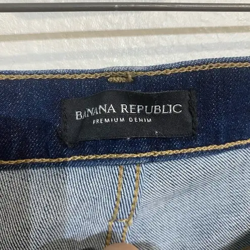 Banana Republic  High Rise Skinny Button Fly Jeans Sz 28