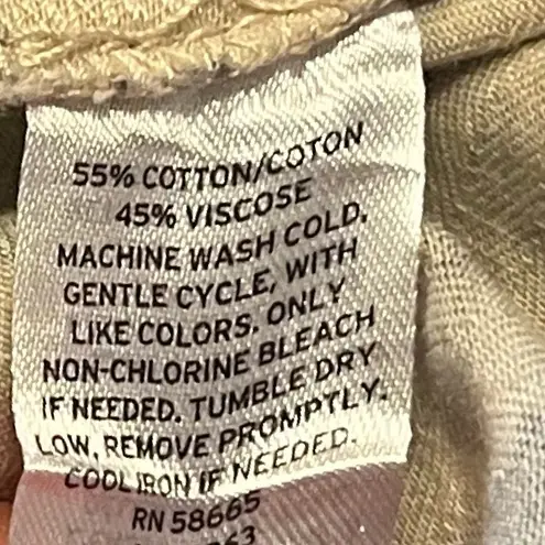 Caslon Leopard Print Button Down Lightweight Casual Utility Jacket M Tan Black