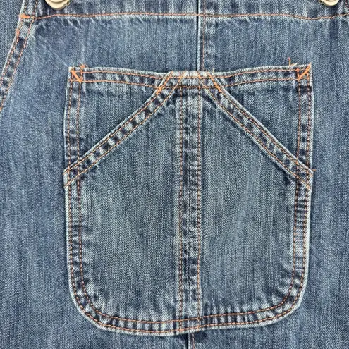 Gap  Women’s Denim Bib Overalls Classic Country Western Style 100% Cotton Relaxed - Image 7
