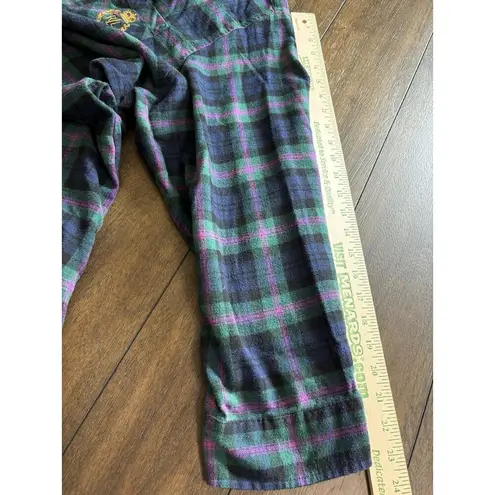 Lauren Ralph Lauren Plaid Flannel Button up Night Dress Gown Size 3X