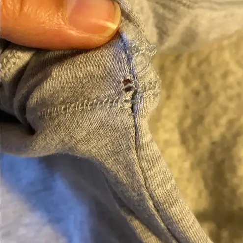 Democracy Lace Up Gray Dress Size XS