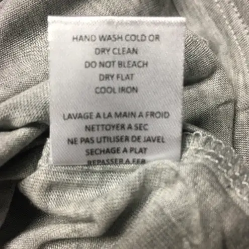 Haute Hippie NEW Graphic Print Tee “I'm With Haute” size M Grey