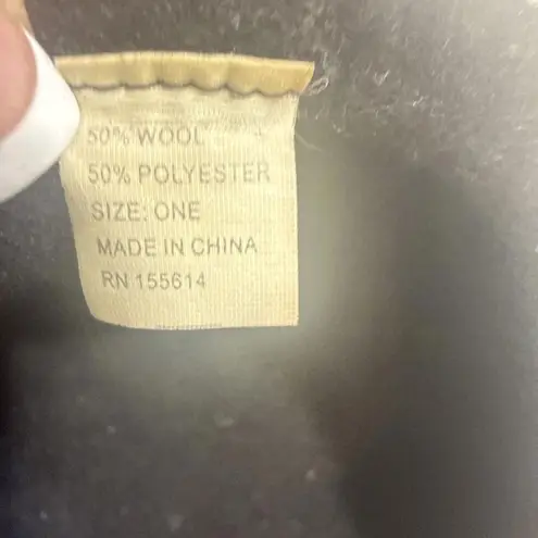 Vintage Quiet Luxury Minimalist Old Money Winter Wool Black Beret Hat