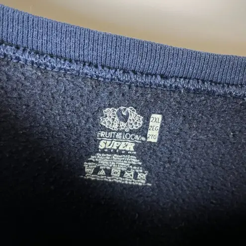 Vintage Y2K University of Virginia Navy Blue Crewneck Sweatshirt Classic Perfect Size undefined