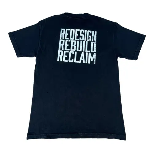 WWE Seth Rollins Redesign Rebuild Reclaim Black Graphic T-shirt