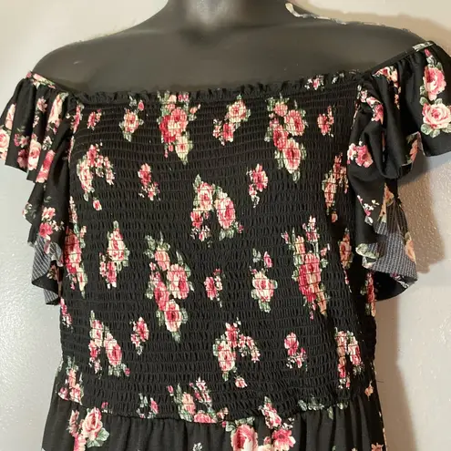 Liberty Love Floral Off-Shoulder Maxi Dress