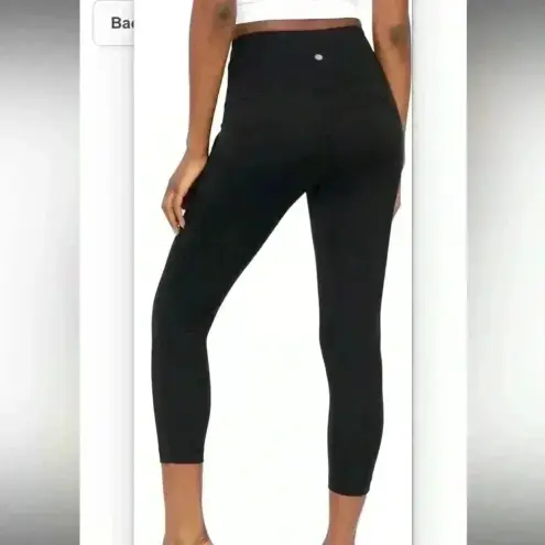 Yogalicious  High Waist Squat Proof Yoga‎ Capri Leggings with Side Pockets