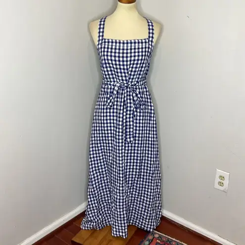 AYR Gingham Porch Midi Dress