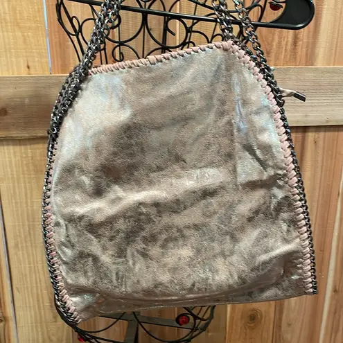 🎈🎈🎈BOGOHO 🎈🎈🎈Rose Gold Shimmer Chain Link Strap Satchel