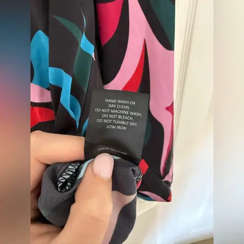 Hutch NWT Anthropologie Kodie Buttondown Blouse Pink Blue Black Top Size XS