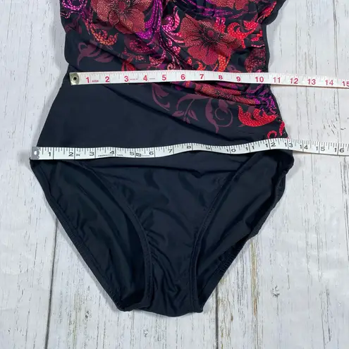 MiracleSuit NWOT Poppy Seraphina It's A Wrap Underwire One Piece Swimsuit