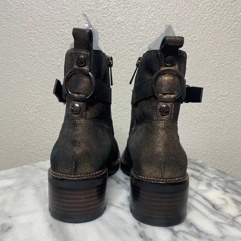 Donald Pliner Savvy Metallic Booties