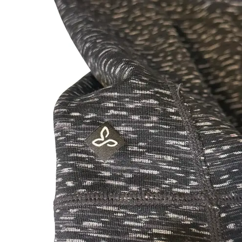 prAna Naturale Tank Top Black Space Dye Lattice Back Small #W11180341