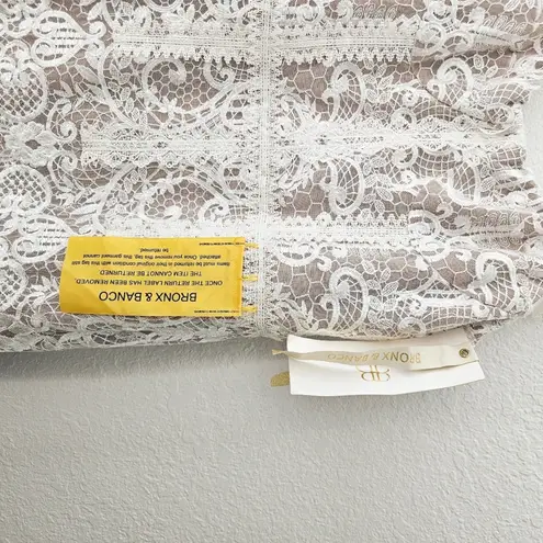 Bronx and Banco Tiffany Blanc Dress White Lace XL New with Tag