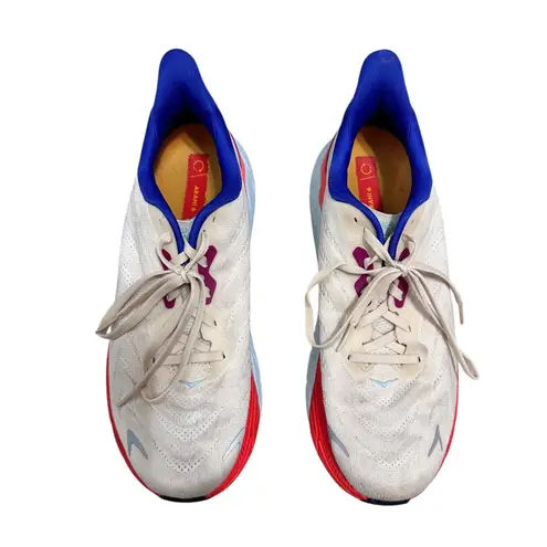 Hoka Arahi 6 Women's short bread fiesta colorway Running Sneakers Size 10.5