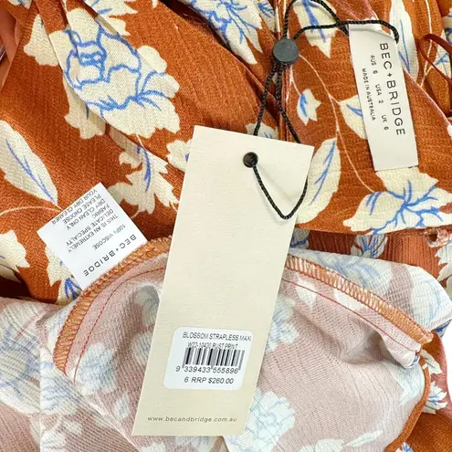 Bec & Bridge Moon Dance Maxi Dress, Blossom Print, 2 (US)