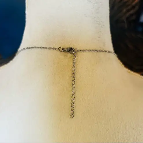 Handmade Handcrafted vintage high dome Victorian lady cameo pendant on chain necklace