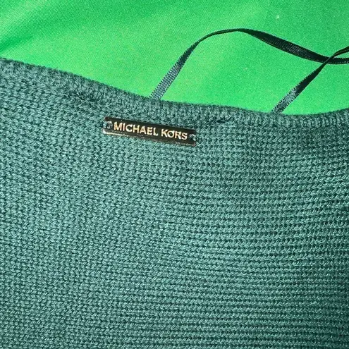 Michael by Michael Kors Green Long Sleeve Sweater size Medium