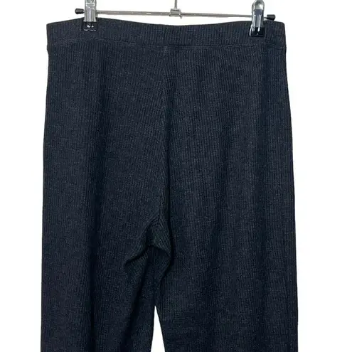 Rails Molly Waffle Lounge Pants Charcoal Women’s Size Small High Rise Tapered Le
