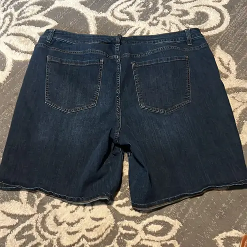 Lane Bryant  Bermuda Jean shorts. Size 22. Excellent condition.