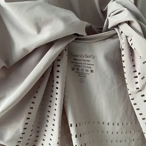 Sweaty Betty women's small Open Turn Dance Vest balletcore workout lightweight