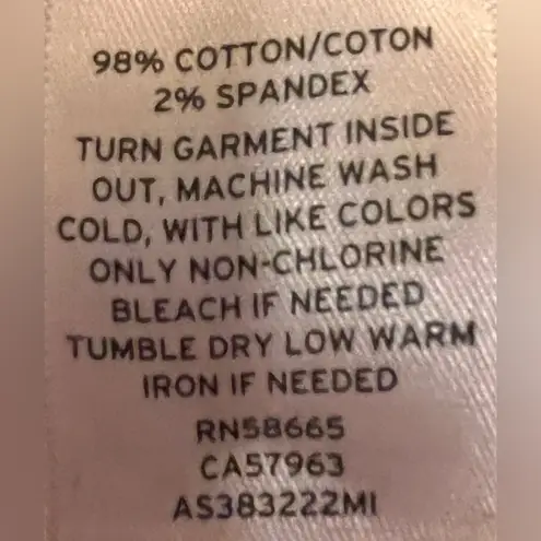 1901 Nordstrom White Soft Denim Jean Button Front Cropped Jacket Size XXL - Image 13