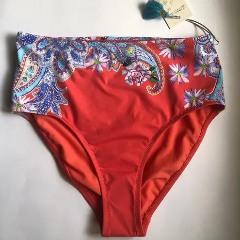 Johnny Was NWT  Drew High Waist Swim Bottom