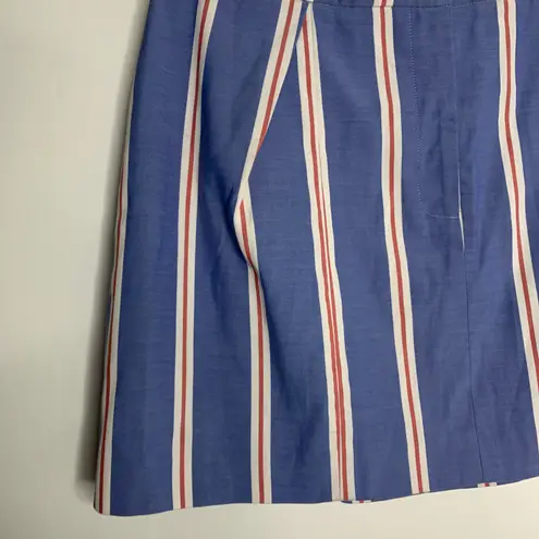 Carolina Herrera Stripe Mini Skirt Spring 2020 Womens 14