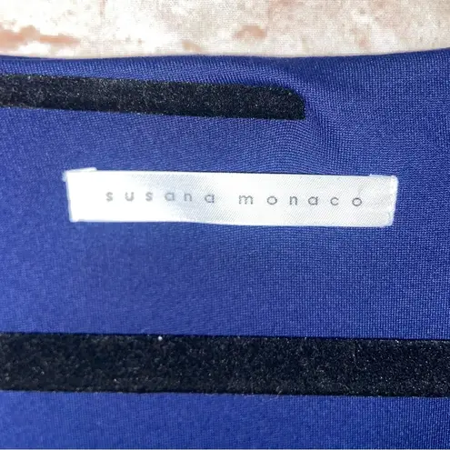 Susana Monaco Deep Sea Knot Front Flowy Romper Size Small