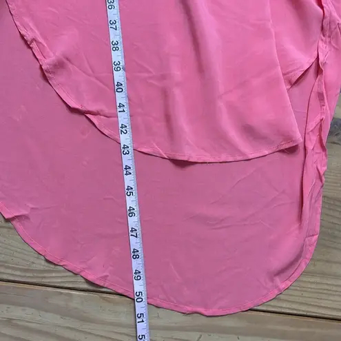 cupio  Coral shirt dress Size Medium