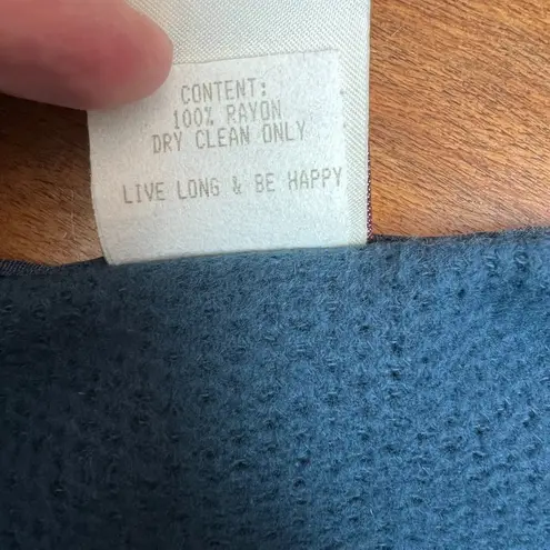 Neil & David Top Women Small Blue Art