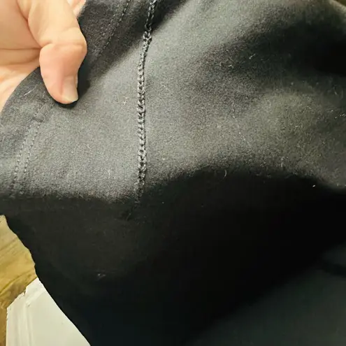 MONROW MOMMY Women's Black Lace Up Front T