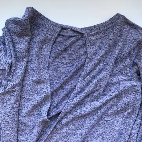 C9 Champion NWT lilac heathered open back long sleeve top, size large