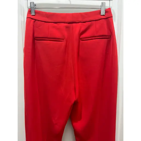 Rag and Bone  Red Straight Leg Trousers Sz 4 - Image 6