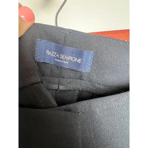 Piazza Sempione Black Ankle Trousers Sz. 8