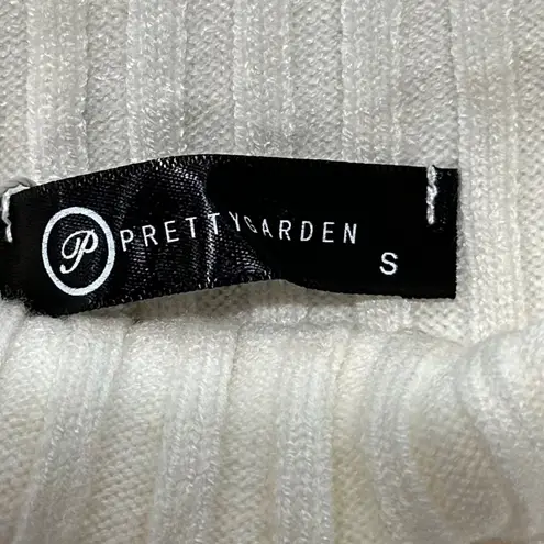 Pretty Garden Mock Neck Bolero Top